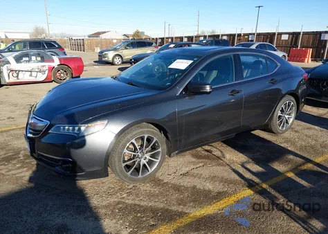 2016 Acura Tlx V6 Advance из США, поврежденный, VIN 19UUB3F74GA004074